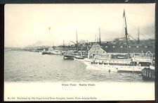 1900's UDB Seattle WA Waterfront Arlington Dock  Co. Historic Vintage Postcard picture