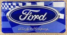 Ford Racing Booster License Plate Motorsport SVT Vintage Motor Company Rare type picture