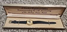 Vintage Bradley Mickey Mouse 50 Years Of Time With Mickey Watch 1983 *Read picture