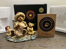 NIB Boyds Bear figurine Trissy Teaberry Tea For Three Limited Edition picture