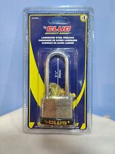 The Club Security Series Laminated Steel Padlock Extra-long 2 1/2