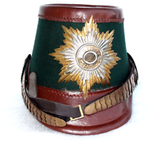100% Genuine Leather German Police Shako Helmet WW2 Costume Gift picture
