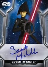 Topps Star Wars SARAH MICHELLE GELLAR Authentic Auto SEVENTH SISTER Digital Card picture