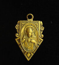 Vintage Sacred Heart of Jesus Medal Religious Catholic Petite Medal Small Size picture