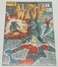 VTG COMIC BOOK - Alpha Wave #1 Darkline Comics  1987 picture