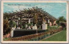 Rose Pergola Pasadena California Postcard Y208 picture