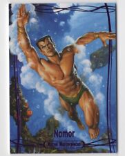 Namor 2016 Upper Deck Marvel Masterpieces Card #58 Epic Purple /199 picture