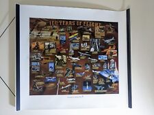 Lockheed Martin 100 Years of Flight Poster  McMullen 03 26 x 24 inches picture