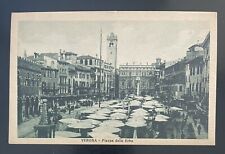 ITALY-VERONA-PIAZZA DELLE ERBE-POST CARD-UNUSED-J1102 picture