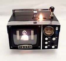 VINTAGE MINI TV SWANK TABLE LIGHTER AND SLIDE VIEWER IN WORKING CONDITION picture
