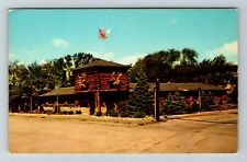 Gurnee IL-Illinois, The Rustic Manor, Restaurant And Lounge, Vintage Postcard picture