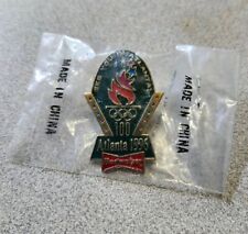 1996 Atlanta Olympics Budweiser Commemorative Team USA Hat Lapel Pin Enamel New picture