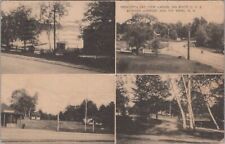 Bay View Cabins Route US 3 Between Lakeport The Weirs New Hampshire Postcard picture