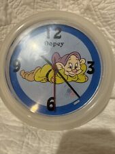 Vintage 1991  Disney Sunbeam “DOPEY” Wall Clock-IKEA works Fine. picture
