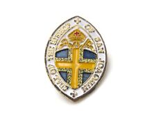 Seal Of The Bishop Of San Joaquin Pin Vintage & Gold Tone picture