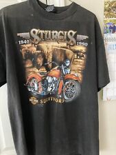 harley davidson shirt 50th Anniversary Shirt, Purchased In Sturgis picture