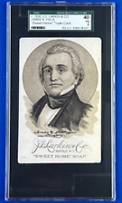 1885 H603 J.D. Larkin & Co Sweet Home Soap Presidents James Polk SGC 3 picture