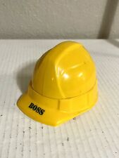 Vintage Avon Yellow Construction Worker Hard Hat Deep Woods 4oz After Shave 90% picture