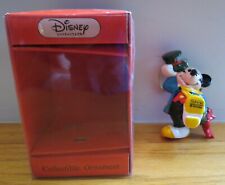 1989 WALT DISNEY COLLECTIBLE ORNAMENT = SCHMID = MICKEY WITH WREATH = MIB = picture