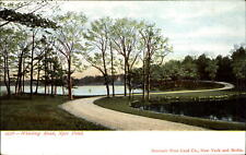 Winding Road ~ Spot Pond ~ Medford Massachusetts MA ~ UDB postard c1905 picture