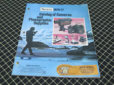 Vintage Sears 1976-77 Cameras & Photographic Supplies Catalog picture