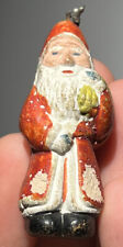 Hertwig Antique 2” German Santa Early Santa Miniature Santa 2” Fantastic picture