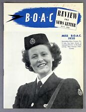 BOAC NEWS LETTER & REVIEW STAFF MAGAZINE B.O.A.C. JULY 1950 BAHAMAS AIRWAYS  picture