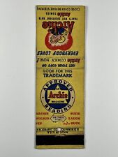 Archie Comics - Everybody Loves Archie / Approved Reading - Vtg Matchbook Cover picture