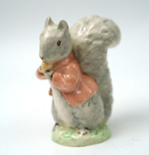 Vintage 1989 Royal Albert Beatrix Potter Squirrel Figurine Timmy Tiptoes picture