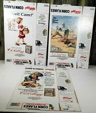 Empty Cereal Boxes KELLOGGS Corn Flakes 85th ANNIVERSARY NOS 1984 COMPLETE SET picture