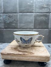 ANNA WEATHERLY HANDPAINTED SPRING IN BUDAPEST BUTTERFLY TEACUP COFFEE CUP picture