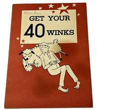 1956 Northwestern Bell Employee Booklet Handbook Book Get Your 40 Winks Sleep picture