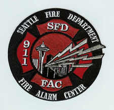Seattle Fire Department SFD 911 Dispatch Fire Alarm Center Company patch picture