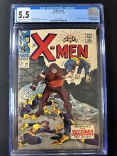 X-Men #32 CGC 5.5 CreamOFF WHITE Pages Vintage Old Silver Age Marvel Comics 1967 picture
