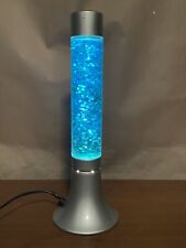 Rare Enhance Holding Corp Blue Sparkle Lamp Y2K VTG (Bottle Has Some Yellowing) picture