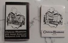 2 Rare Vintage Chateau Marmont Matchbook/Matchbox picture