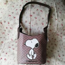 Peanuts Snoopy × Shimamura Collaboration Shoulder Bag from Japan picture