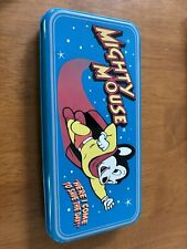 Fossil Wrist Watch Mighty Mouse Collectors 1994 in Original Tin / Box picture