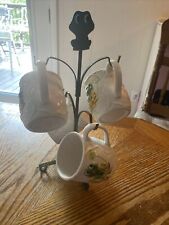 NEIL THE FROG Set of Four Coffee Mugs,  Kitchen Stand, (Sears Roebuck)Japan picture