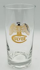 RARE CULVER 8 Vintage MCM Gold Eagle C Military Highball Tall Bar Glasses picture