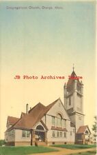 MA, Orange, Massachusetts, Congregational Church, 1909 PM,Metro News Pub No 5689 picture