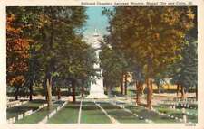 Cairo Illinois Mound City National Cemetery Antique Postcard K97260 picture