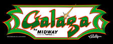 Galaga Arcade Marquee For Reproduction Midway Namco Header/Backlit Sign picture