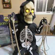 Spirit Halloween Lil Skelly Bones Skeleton Singing Animatronic Tested Works picture