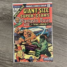 Giant-Size Super-Stars #1 - Buckler Kirby Fantastic Four Thing vs Hulk Thundra picture