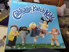 VTG 1985 Cabbage Patch Kids Calendar filled with adorable color photos picture