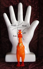 LOVELY VERY LARGE CERAMIC PALMISTRY PALM READING HOLISTIC HAND MAP OF THE LINES picture