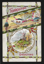 Thanksgiving Greeting 1911 Mary Brown Pittsburgh PA postcard picture