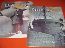 Our Navy World War Two Magazines 1944 WW II picture