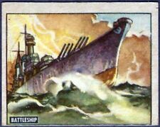 1950 Topps, Freedom's War, #174 Battleship - Partial Set Break - Vg (OC) picture